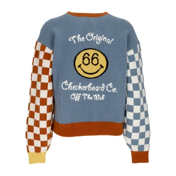 Vans Women's Colorful Patchwork Cardigan Sweater - Picture 4 of 4